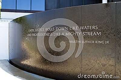 Civil Rights Memorial Editorial Stock Photo