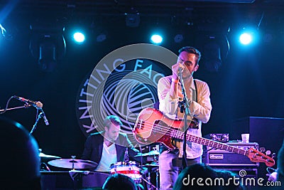 Civil Twight in concert at the Knitting Facory in New York Editorial Stock Photo