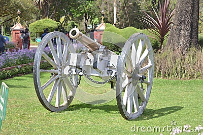Civil war canon Prototype model Editorial Stock Photo