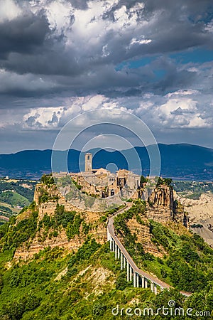 Civita di Bagnoregio, Lazio, Italy Stock Photo