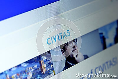 CIVITAS mobility logo Editorial Stock Photo
