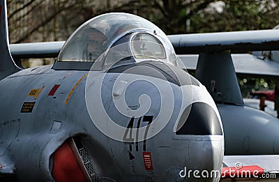 Elvington, york, Yorkshire, UK. March, 2024. The CL-30, later designated CT-133 Editorial Stock Photo