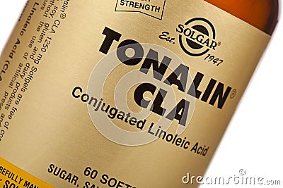 CLA Conjugated Linoleic Acid Editorial Stock Photo