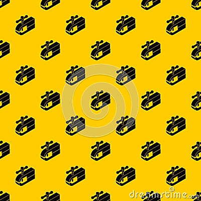 Clamping machine pattern vector Vector Illustration