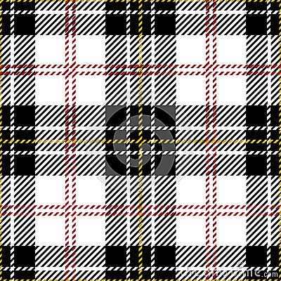 Clan Macpherson Tartan Plaid Seamless Scottish Pattern Vector Illustration