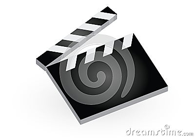 Clapboard Stock Photo