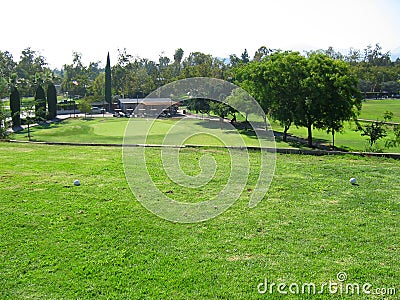 Claremont Golf Course, Claremont, California USA Editorial Stock Photo