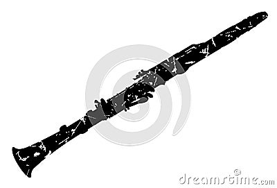 Clarinet Vector Illustration