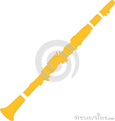 Clarinet icon Vector Illustration