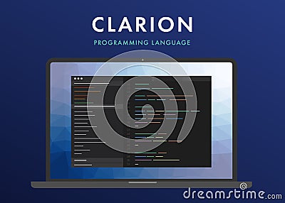 Clarion Programming Language Cartoon Vector 139405533