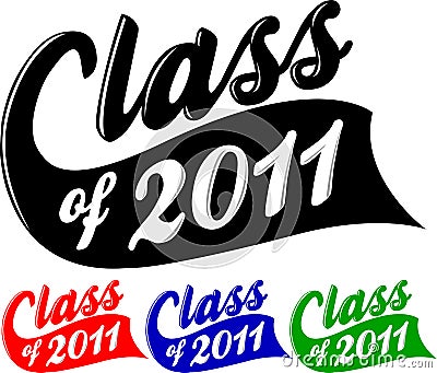 Class of 2011 Cartoon Illustration