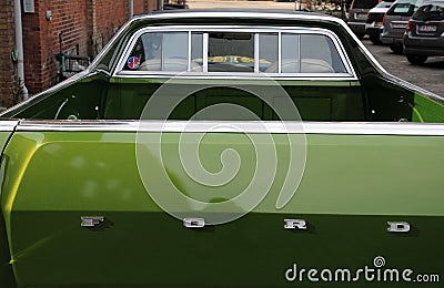 CLASS IC FORD RANCHERO MODEL Editorial Stock Photo