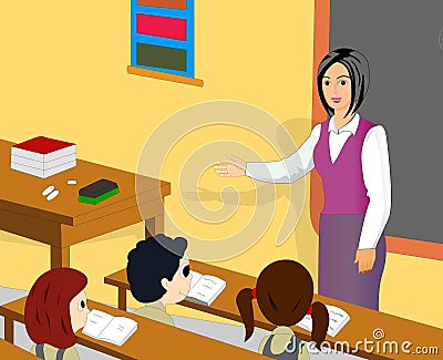 Class room Stock Photo