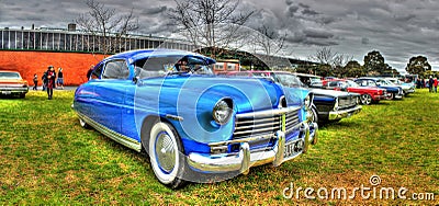 Classic American 1948 Hudson Editorial Stock Photo