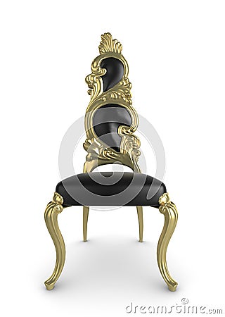 Classic antique chair Stock Photo