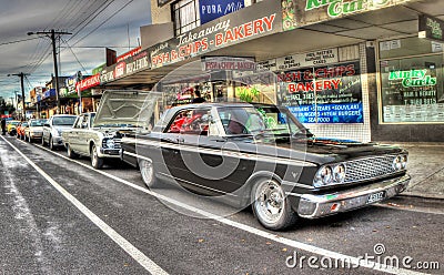 Classic Australian Ford Editorial Stock Photo