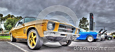 Classic Australian 1970s Holden Monaro Editorial Stock Photo