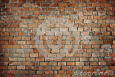 Classic Beautiful Textured Brick Wall Stock Photo