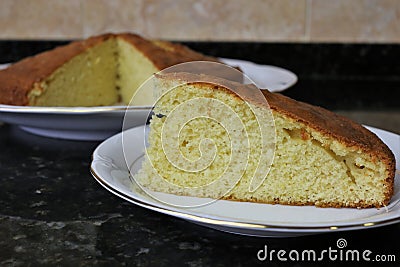 Classic sponge cake sweet traditional