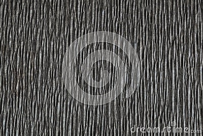 Classic brown half-glossy background of squeezed corrugated paper Stock Photo