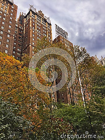 Classic buildings of New York Editorial Stock Photo