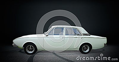 Classic Car Editorial Stock Photo