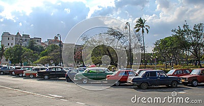 Classic cars in Havana, Cuba Rare cars in Havana Editorial Stock Photo