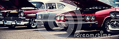 Classic cars Stock Photo