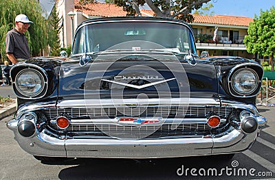 Classic 1957 Chevrolet Editorial Stock Photo