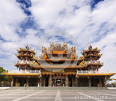 Classic Chinese temple Stock Photo