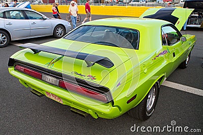 Classic 1970 Dodge Challenger Editorial Stock Photo
