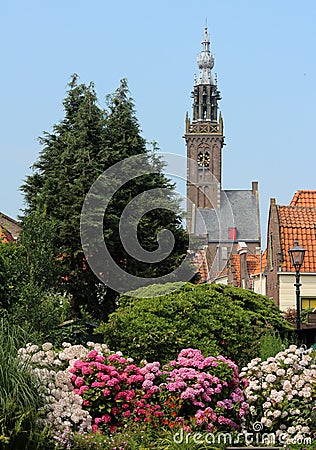 Classic dutch country view Stock Photo