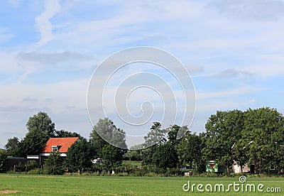 Dutch country view. Summer photo Stock Photo