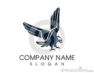 Classic Eagle logo Stock Photo