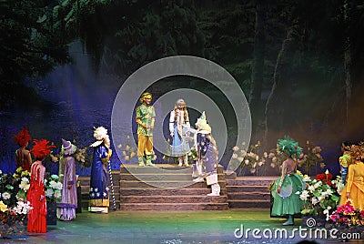 Classic fairy tale dramas Editorial Stock Photo