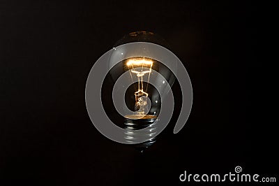 Classic filament bulb Stock Photo