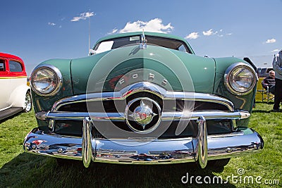 Classic 1949 Ford Automobile Editorial Stock Photo