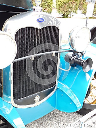 Classic Ford Model A Front End Editorial Stock Photo