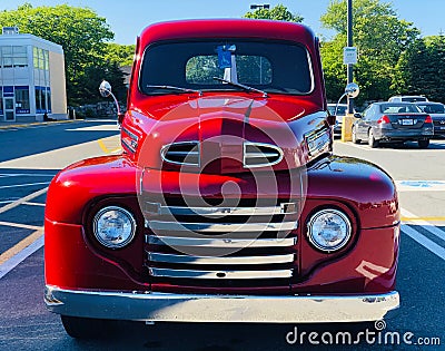 Classic Ford Truck. Editorial Stock Photo