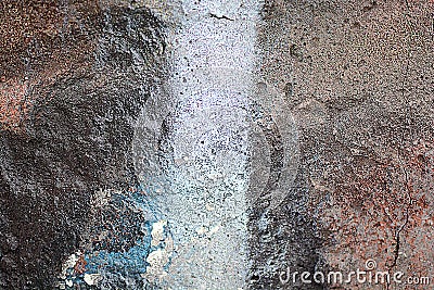 Classic grunge texture of aging painted wall Stock Photo