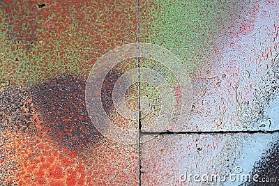 Classic grunge texture of aging painted wall Stock Photo