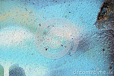 Classic grunge texture of aging painted wall Stock Photo