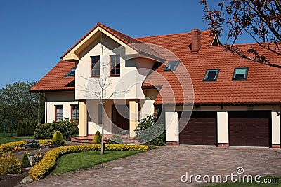 Classic house Stock Photo