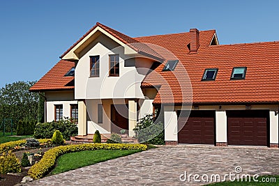 Classic house Stock Photo