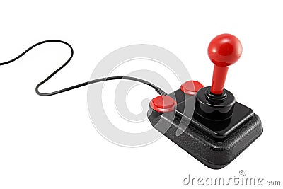 Classic joystick Stock Photo