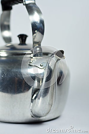 Classic kettle Stock Photo