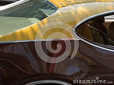 Classic lines, Olds 442 Stock Photo