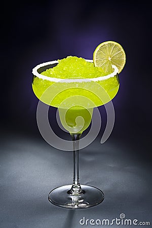 Classic margarita cocktail Stock Photo