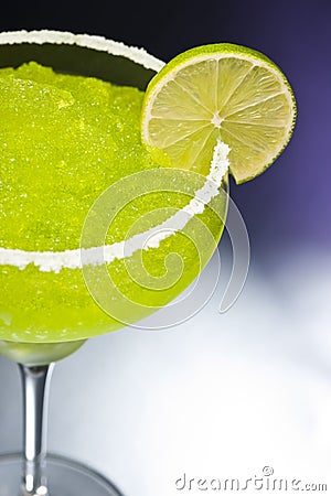 Classic margarita cocktail Stock Photo