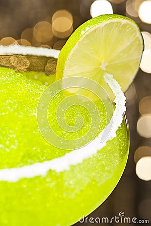 Classic margarita cocktail Stock Photo